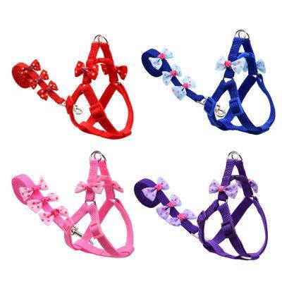 OEM/ODM Personalized Pet Accessories Print Reflective Quick Release Polyester Pattern Dog Harness Set