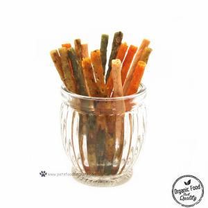 Multi Vitamin Chicken Vegetables Strip Pet Food Dog Treats