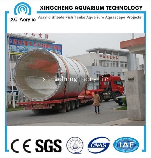 Large Round Acrylic Aquarium Restaurant Project Price