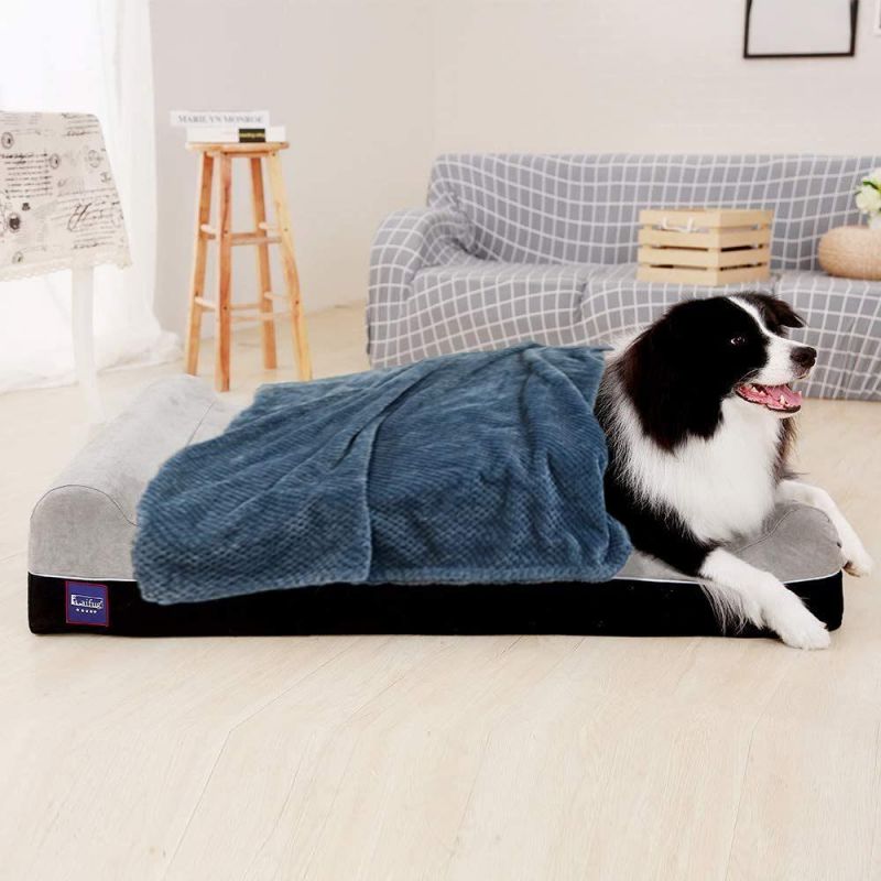 Machine Washable, Air Conditioning Warm Blanket for Dogs and Cats on Bed or Couch