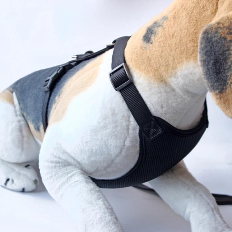 Air Mesh No Pull Travel Dog Harness Vest with Belt