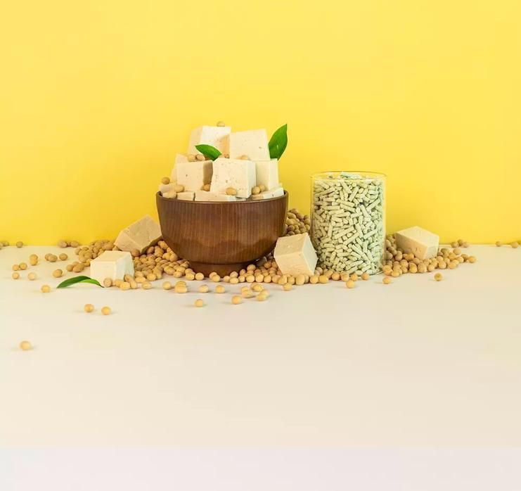 2022 Factory Hot Sell Wholesale Super Clumping Natural Tofu Cat Litter