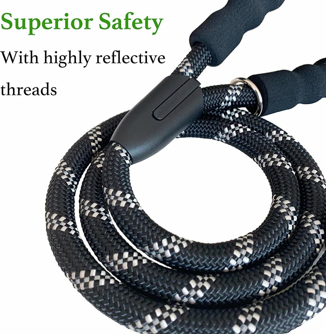 Comfortable Handle and Highly Reflective Threads Dog Leashes, Dog Lead