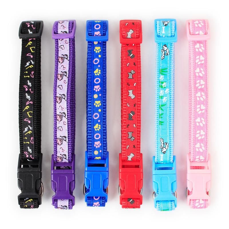 Nylon Dog Collar Personalized Pet Collar