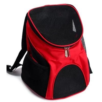 Outside Mesh Fabric Light Small Dog Pet Bag Backpack