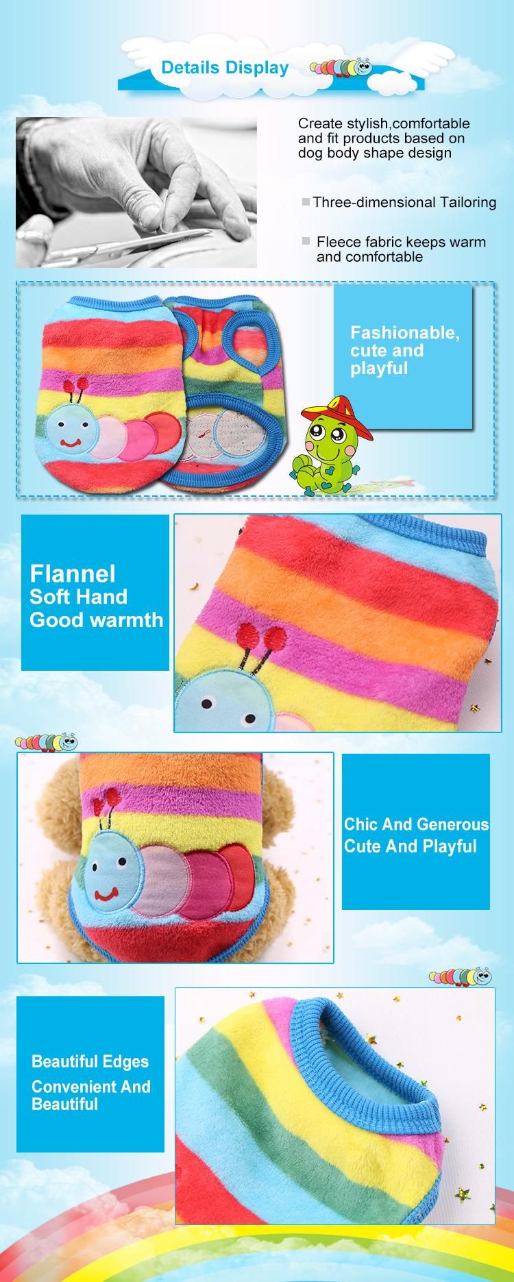 Factory Wholesale OEM Fashionable, Cotton Dog Cloth Dog Clothes Pets Dog Outfits Pet Clothes/