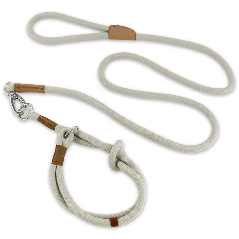 Slip Lead Dog Leash Collar Adjustable Loop Reflective Mountain Climbing Rope Leash Collar for Small Medium Dogs Training