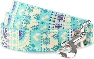 No-Tangle Swivel Clasp Floral Dog Lead