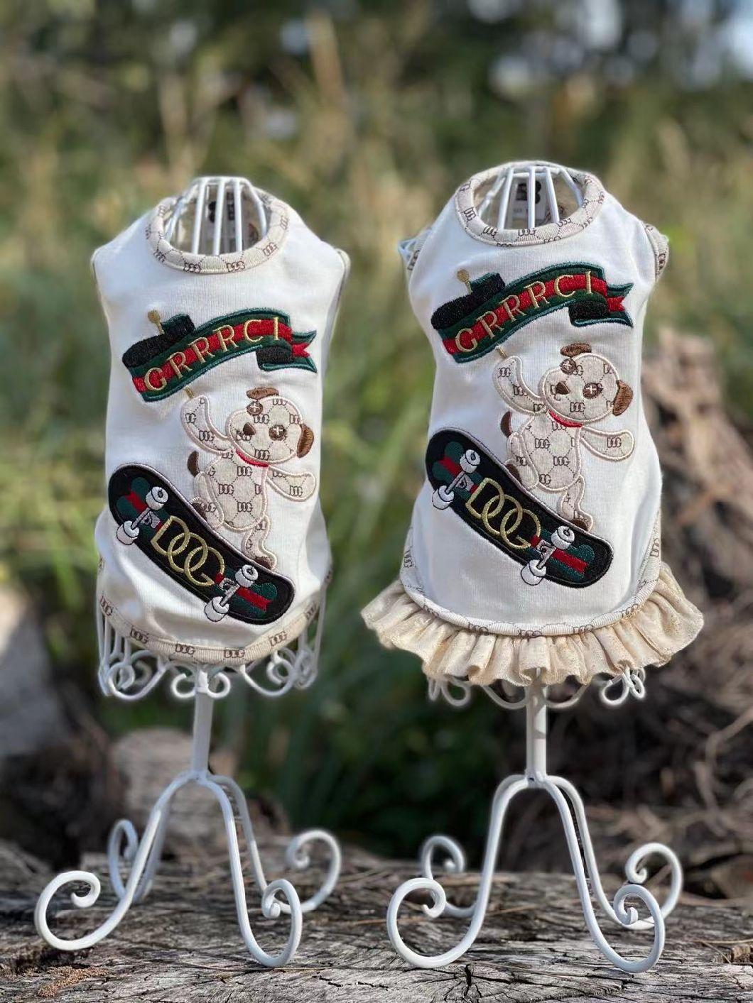 Soft Mesh Dog Harness Ajustable Custom Logo Pattern Pet Supplies Designer
