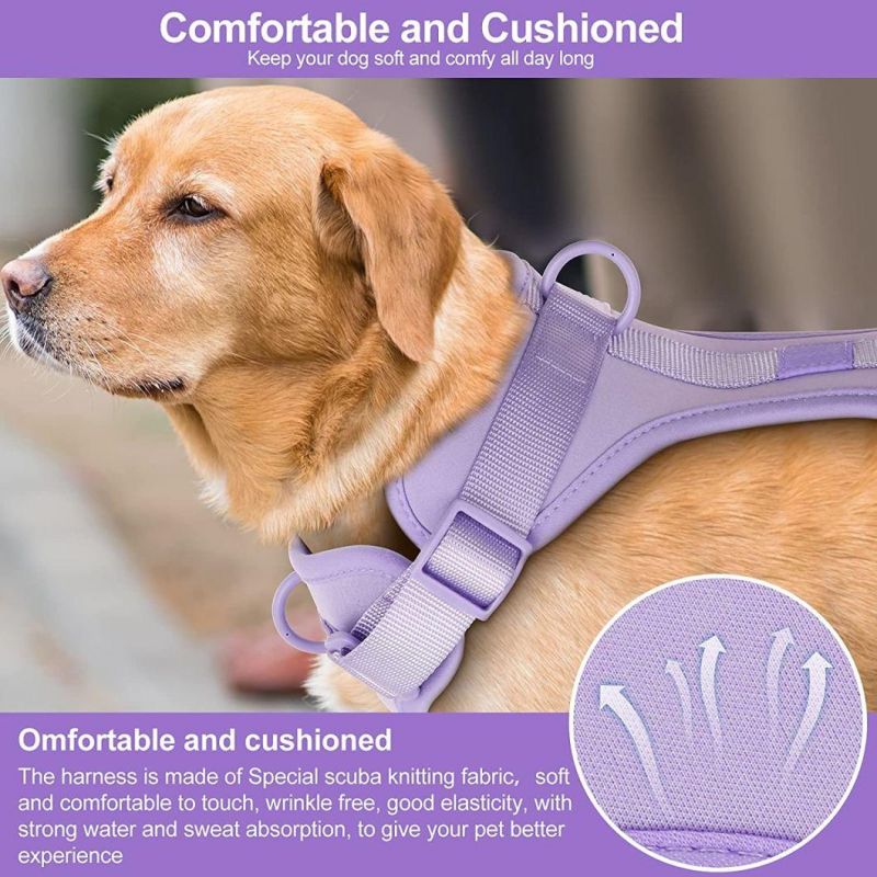 Soft and Comfortable Cushion Dog Harness, Easy to Clean, for Small Puppy and Medium Large Dogs