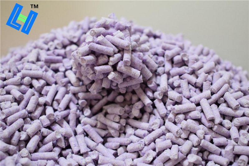 Lavender Scent Tofu Cat Litter - Easy Clump and Flushable