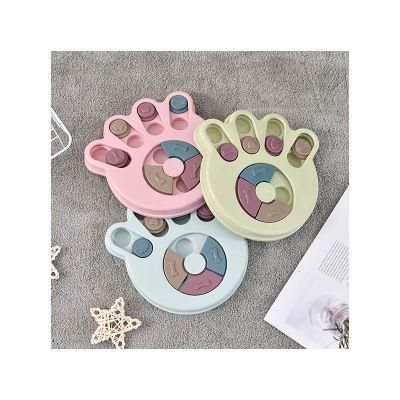 New Design Multiple Cellst to Hide Food Pet Feeder Dog Travel Bowl