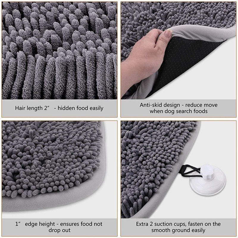 Pet Supplies Pet Products of Pet Snuffle Mat Dog Nosework Snuffle Mat for Dogs Training Feeding Stress Release Dog Toy