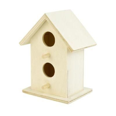 Wooden Nest Cage Outdoor Parrot Sparrow Bird Breeding Breeding Box Wooden Bird Viewing Nest