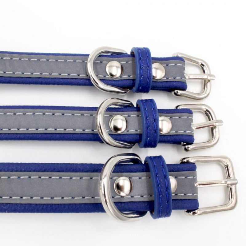 High Quality Custom Dog Collar with Reflective Strip