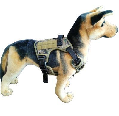 Custom Camouflage Adjustable Pet Harness High Quality and Durable Military Dog Harness