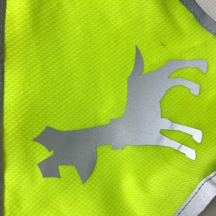 Adjustable Pet Dog Bandana Reflective Dog Triangle Scarf Pet Dog Bandana