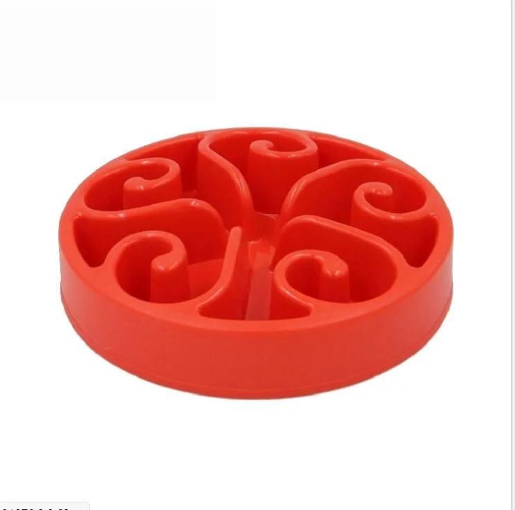 Dog Bowl Pet Supplies Hot Sale Licking Dog Slow Food Bowl Anti-Choking Slow Food Bowl