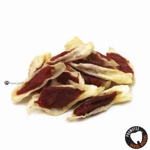 Wrapped Duck Rabbit Ear Healthy Dog Treats Pet Snack