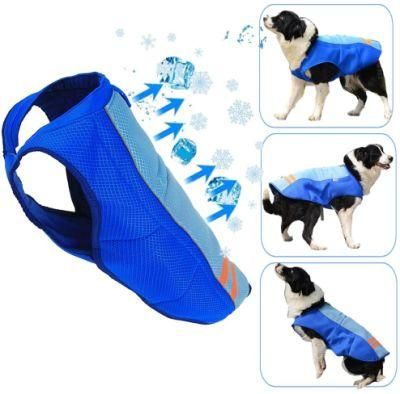 Dog Cooling Vest Breathable Cooling Coat Outdoor Anti-Heat Summer Jacket