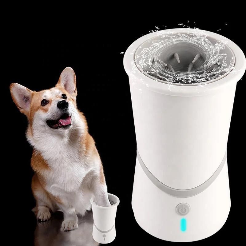 Automatic Dog Paw Cleaner Portable USB Rechargeable Pet Paw Foot Washer Cup for Dogs Cats