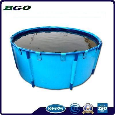 Collapsible and Movable Round Fish Tank