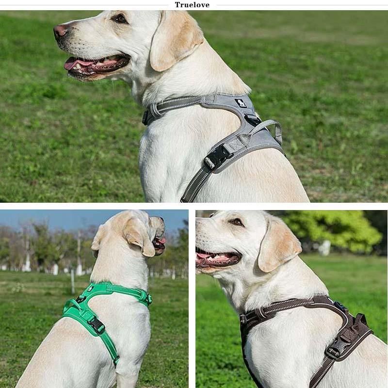 Dog Harness Small Large Durable Reflective Pet Harness Dog Running Pulling Harness