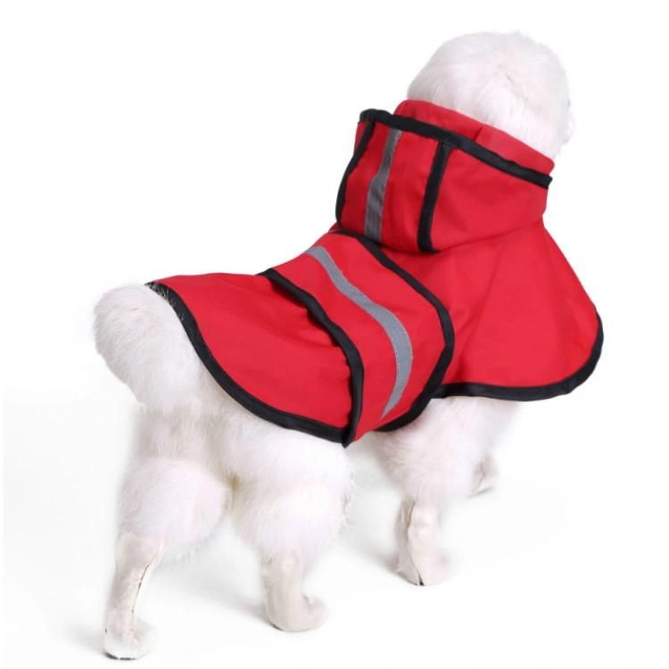 Environmental Cotton Polyester Waterproof Xxxxl Pet Dog Clothing Raincoat