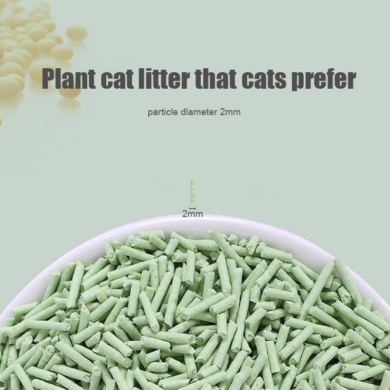 Coffee Apple Lavender Lemon Scent Bean Curd Cat Sand Biodegradable Dust Free Clumping Tofu Cat Litter