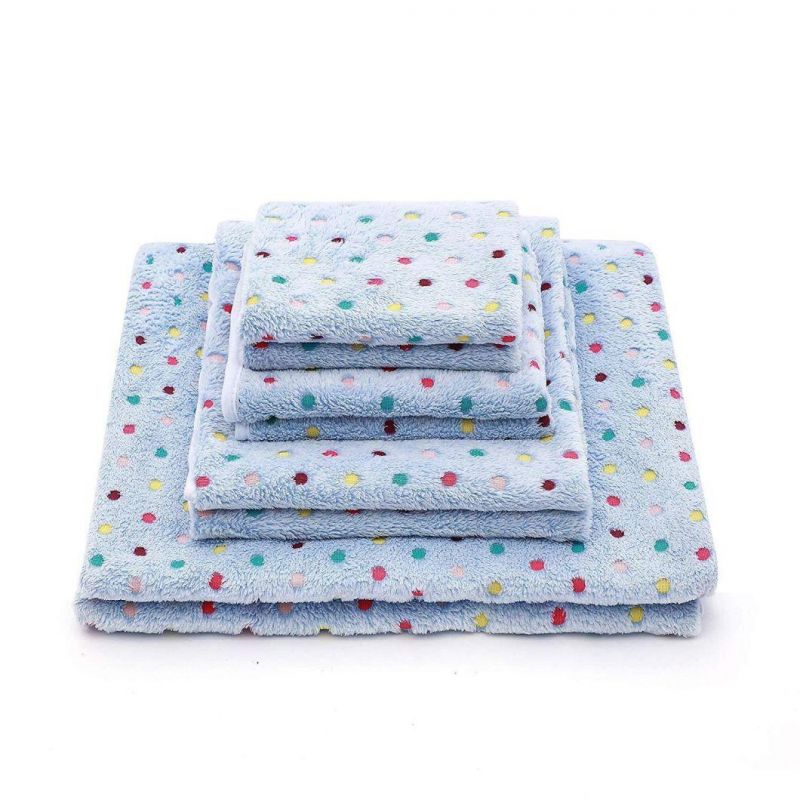 Super Soft and Premium Fuzzy Flannel Fleece Pet Dog Blanket, Washable Fluffy Blanket for Puppy Cat