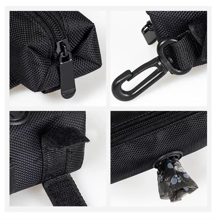 Dog Poop Bag Holder Poop Bag Dispenser Nylon Leash Attachment Pet Supplies 2022 Dog Accessories