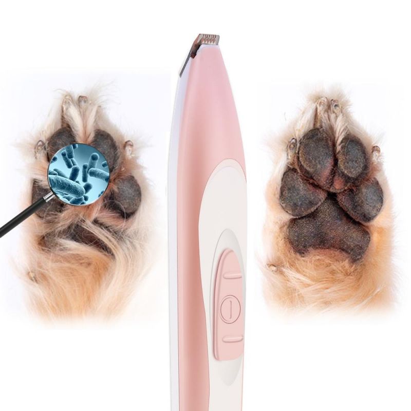 Pet Dog Cat USB Rechargeable Foot Hair Electric Shaver Ear Eyes Grooming Clipper Kit