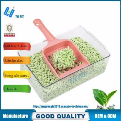 Toilet Flushable Quality Green Tea Tofu Cat Litter