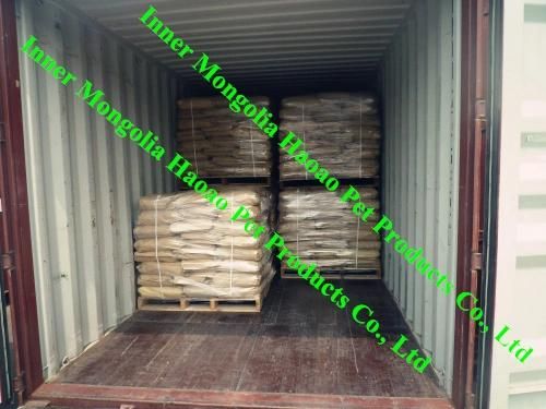 White Bentonite Cat Sand 1mm-3.5mm with Hard Clumping and Strong Odor Control
