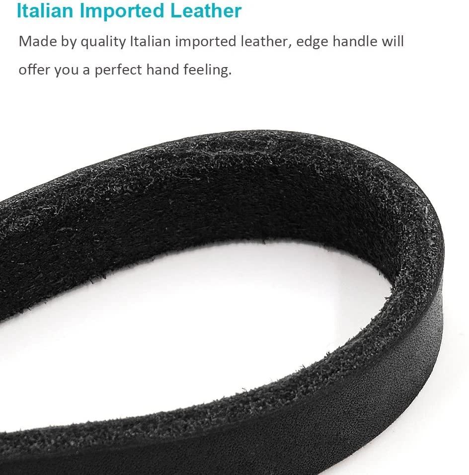Dogs Training and Walking Short Leather Dog Leash