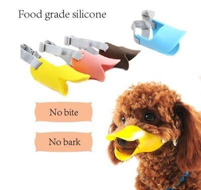 Pet Silicone Mouth Cover for Bite - and Bark-Proof Dog Duck Muzzle