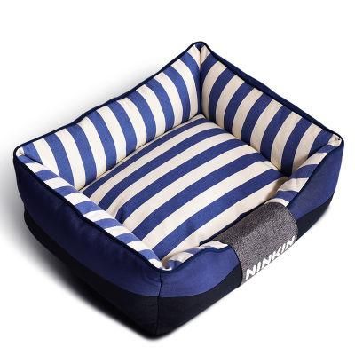 Square Pet Bed Dog Bed with Prints