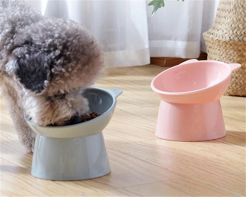 Cat Bowl High Foot Dog Bowl Pet Food Water Bowl