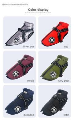 Pet Outdoorfront Clothingdog Coat Waterproof Winter Jacket Warm Vest Dog Clothes Dog Coat Warm