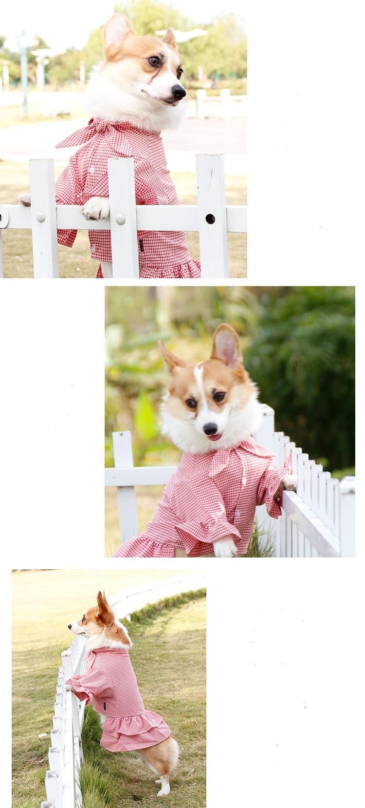 Dog Products, Dog Dress with Bow Tie, Soft Breathable Puppy Dress Cute Pet Princess Tutu Skirt Outfits, Daily & Party Pet Clothes for Small Medium Pet