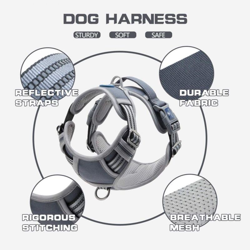 Dog Harness No Pull Reflective Comfortable Dog Harness