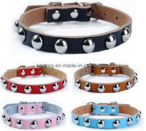 Elegant Real Leather Lovely Pet/Dog Cat Collars /Leash (KC0075)