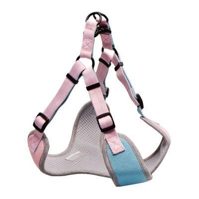 Wholesale Pets Supplies Cute Pink Soft Pull Small Backpack Custom Logo Dog Harness