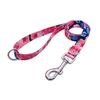 Wholesale Fashion Sublimation Dog Leashes High Quality Double Dring Leashes