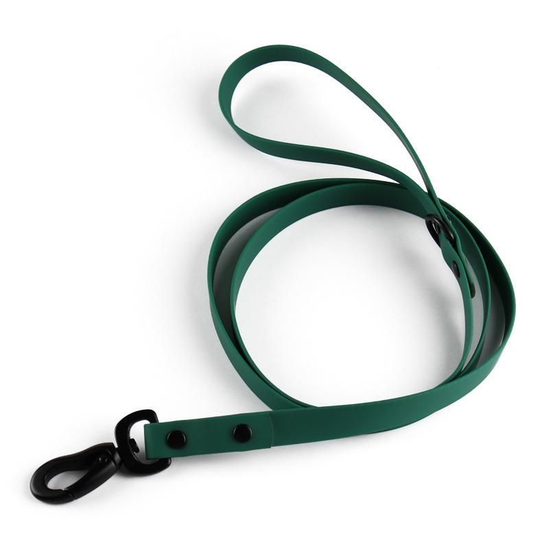 Support Customized Fashion PVC Dog Collar Waterproof Durable PVC Dog Collar and Leash
