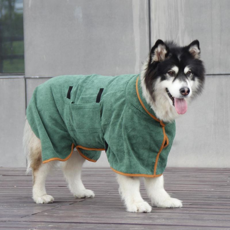 Super Absorbent Microfiber Fast Quick Dry Dog Cat Wholesale Cleaning Products Soft Adjustable Pet Towel