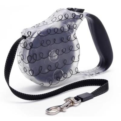 Pet Supplier Reflective Nylon Leashes Rope Mini Retractable Dog Leash