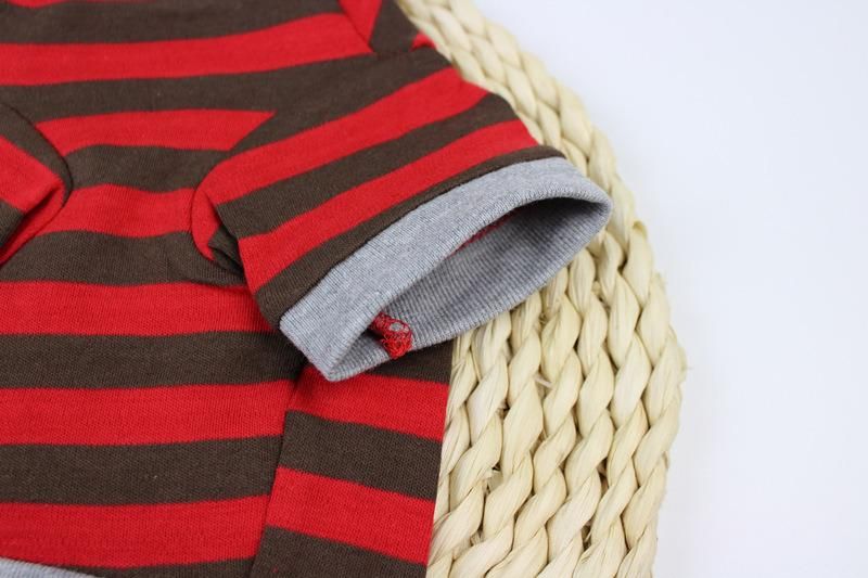 Spring Summer Pet Clothing Cotton English Printed Cat Dog Clothes
