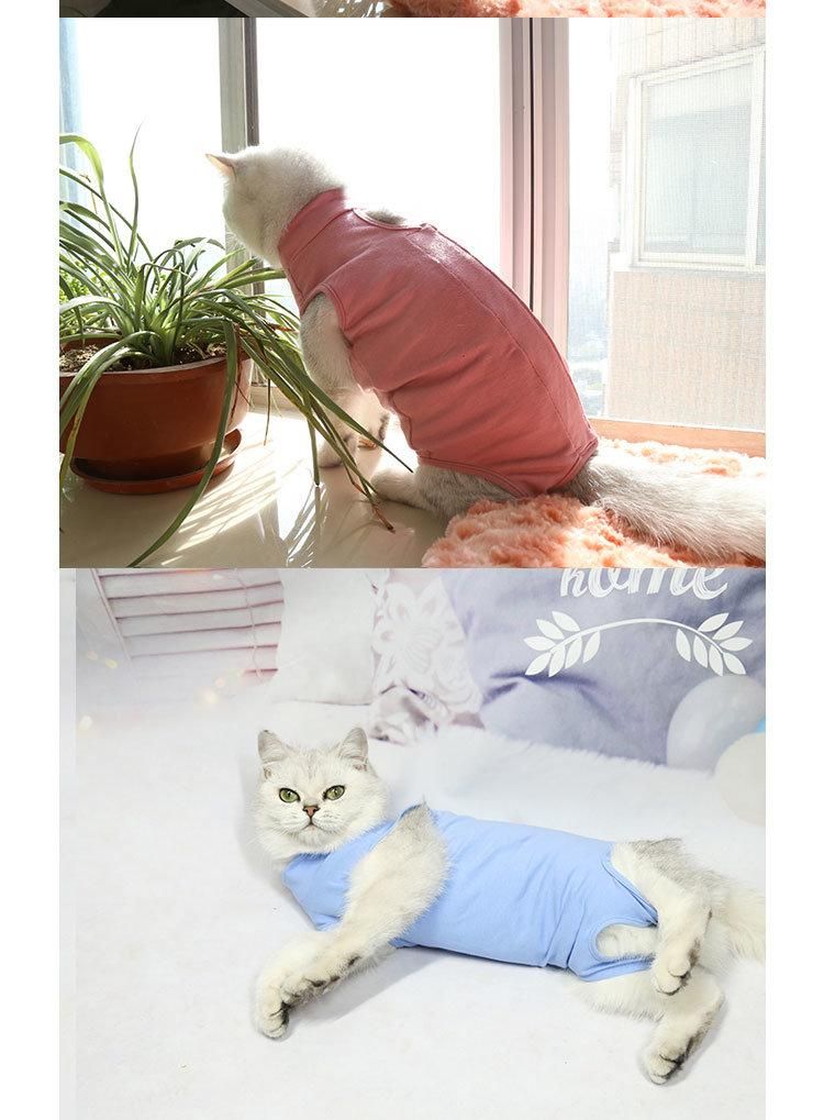 Hot-Selling Anti-Licking Costume Recovery Dog Cat Coat Vest Clothes Pet