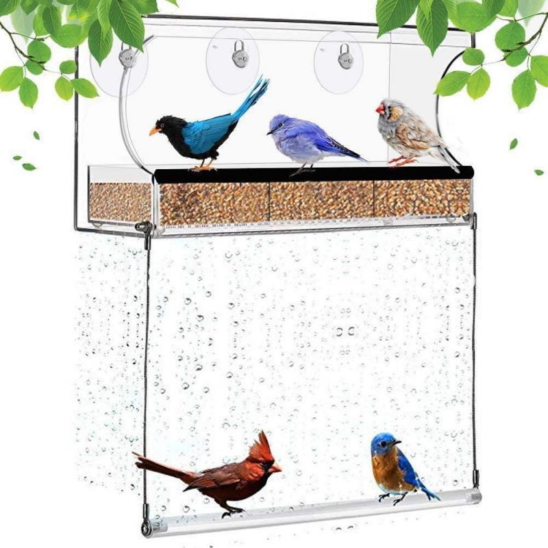 Factory Direct Sale Acrylic Bird Water Feeder